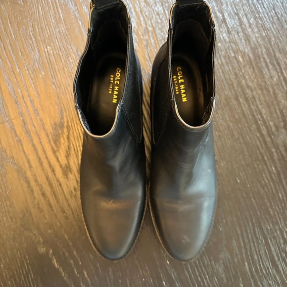 Cole Haan Newburg Chelsea Leather Boot - Picture 3 of 4